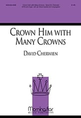 Crown Him with Many Crowns SATB choral sheet music cover